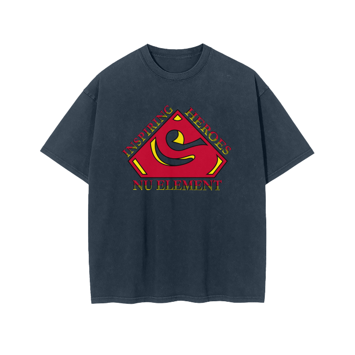 Streetwear Unisex Heavyweight Vintage Washed T-Shirt
