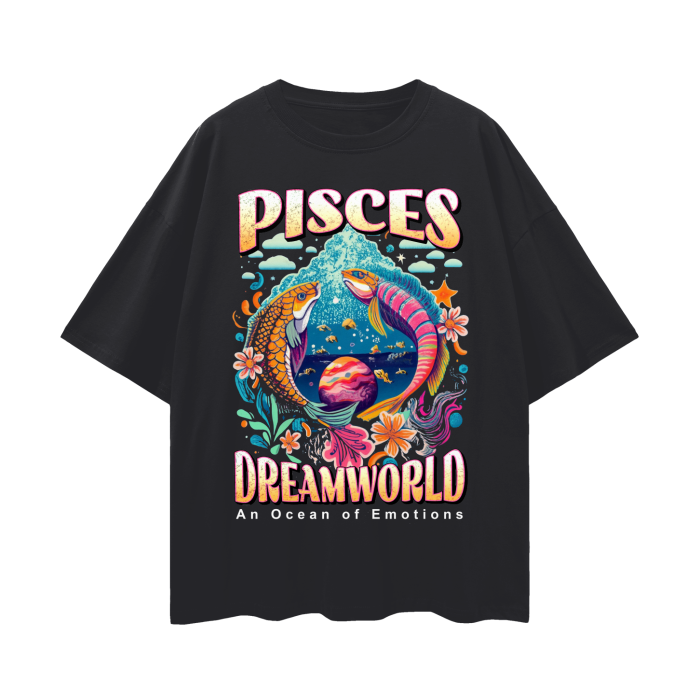 Streetwear Unisex 100% Cotton Loose Basic Tee