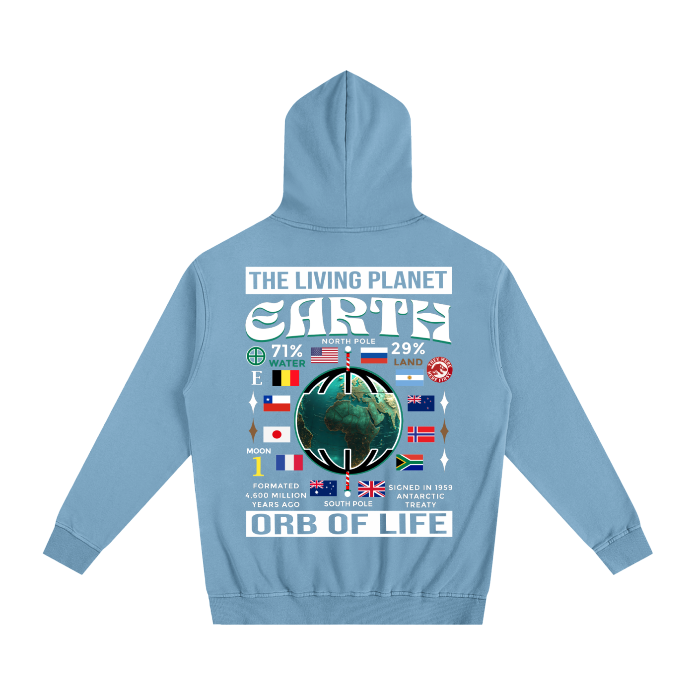 NUE Gaia Essence Hoodie (Baby Blue Edition)
