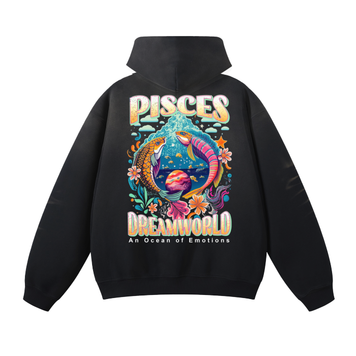 NUE Pisces Dreamworld Streetwear Hoodie