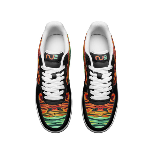 NUE Pisces (Drift Scales) Leather Sneakers