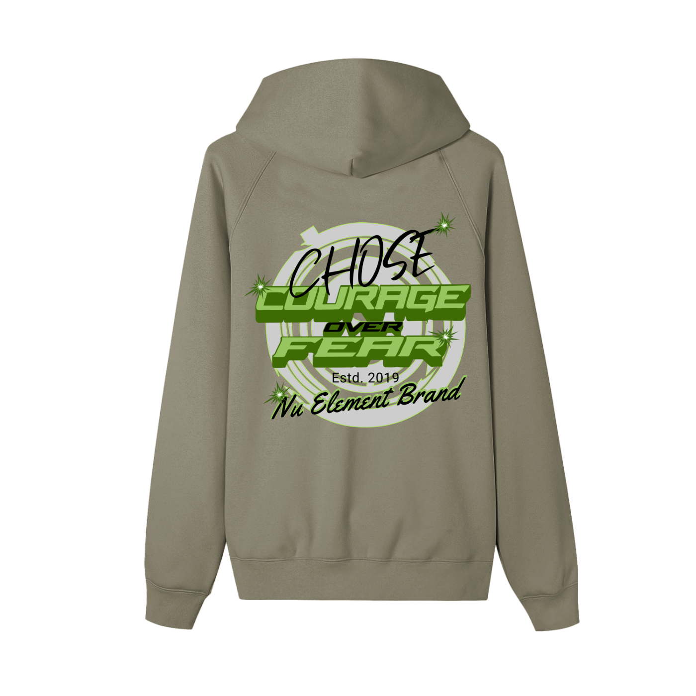 NUE Green Lite Zip-up Hoodie