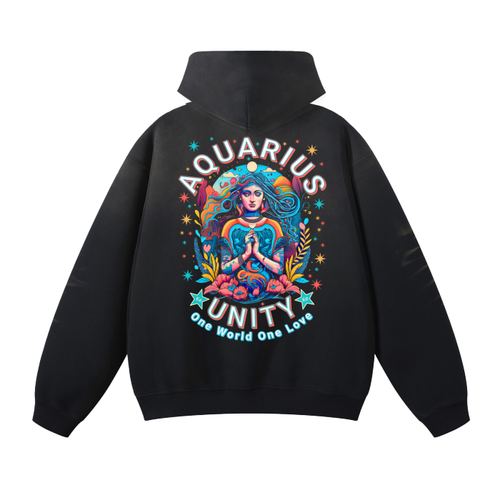 Aquarius Unity Streetwear Hoodie