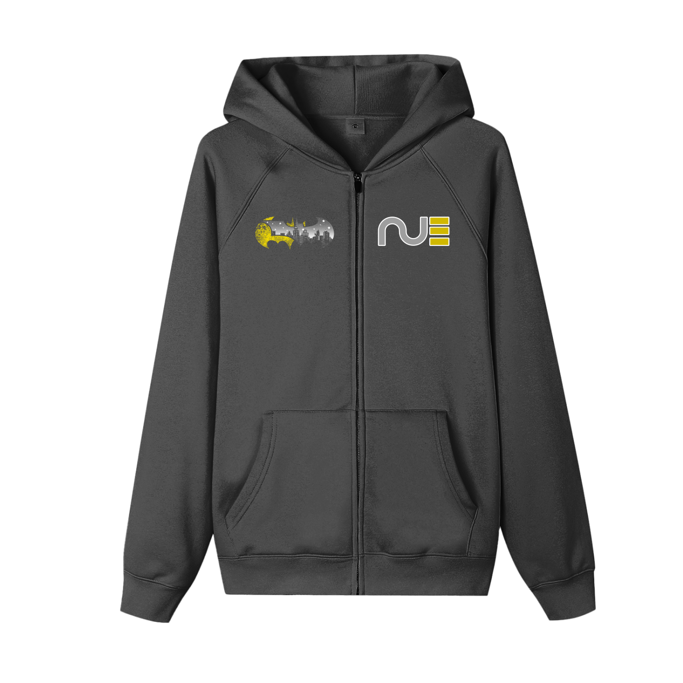 NUE Dark Night Zip-up Hoodie