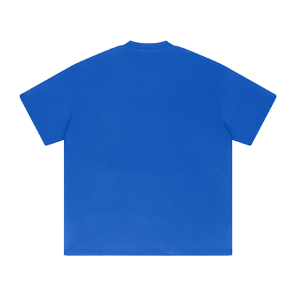 Streetwear Unisex 425G Heavyweight Solid Color Drop Shoulder Loose T-shirt