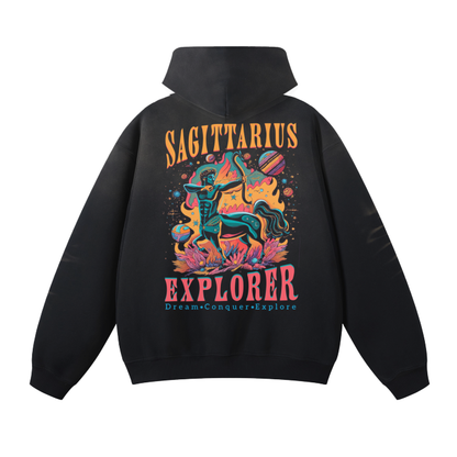 Sagittarius Explorer Streetwear Hoodie