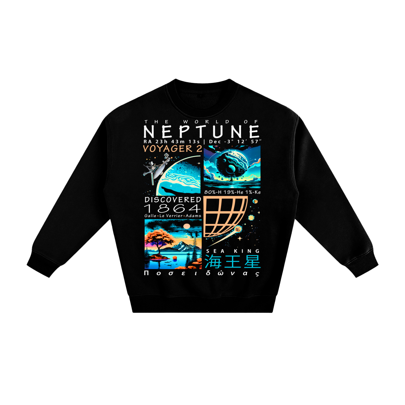 NUE Neptune Comic Sweatshirt